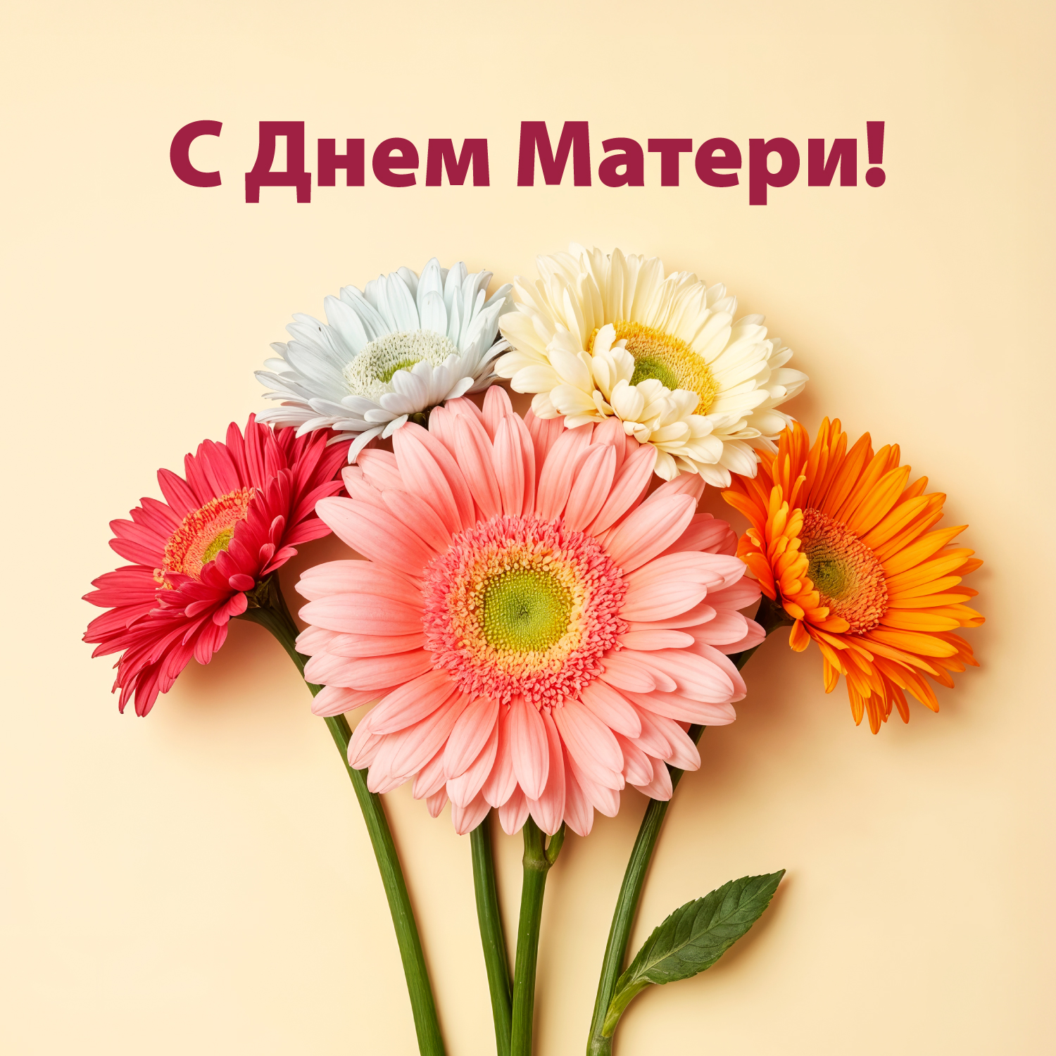 С ДНЕМ МАТЕРИ!