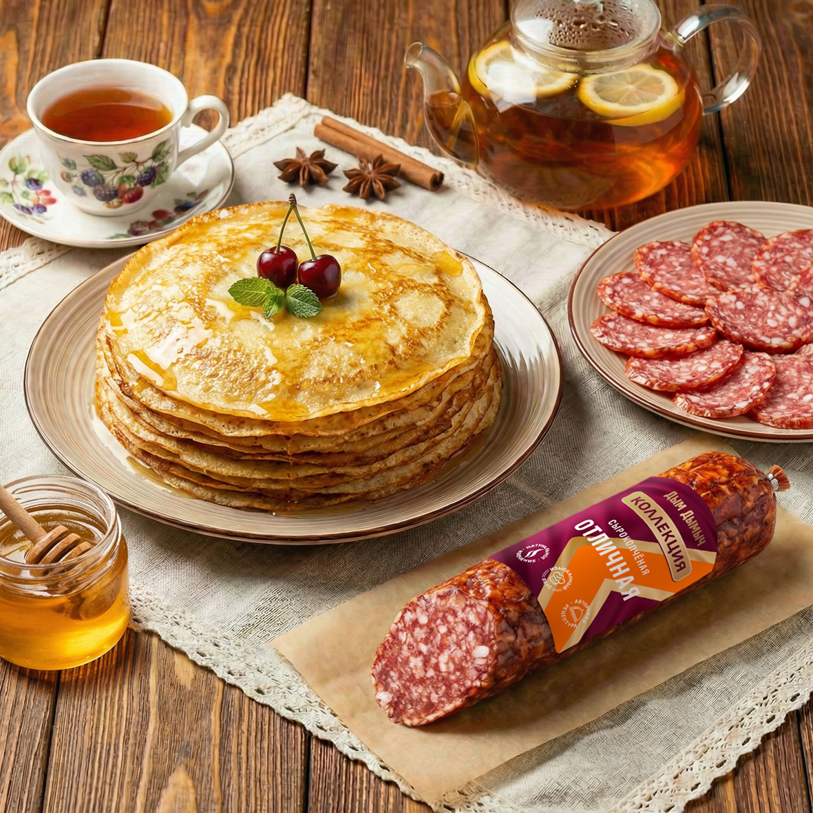 Спешим поздравить вас с началом Масленичной недели!